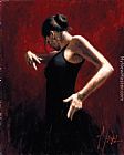 El Baile del Flamenco en Rojo I